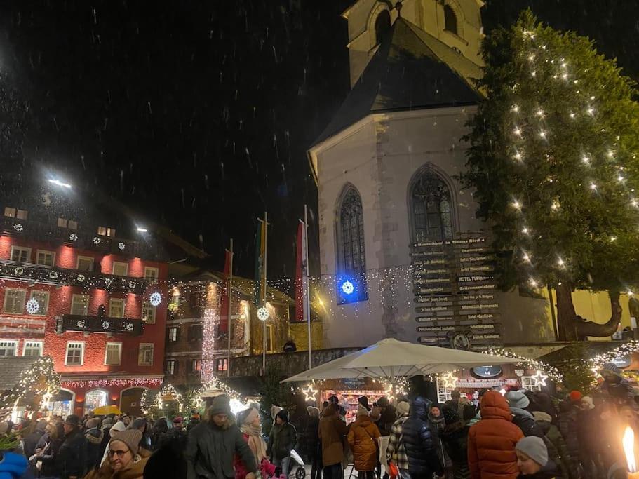 Schoene Ferienwohnung Mit Wolfgangseeblick Strobl Esterno foto