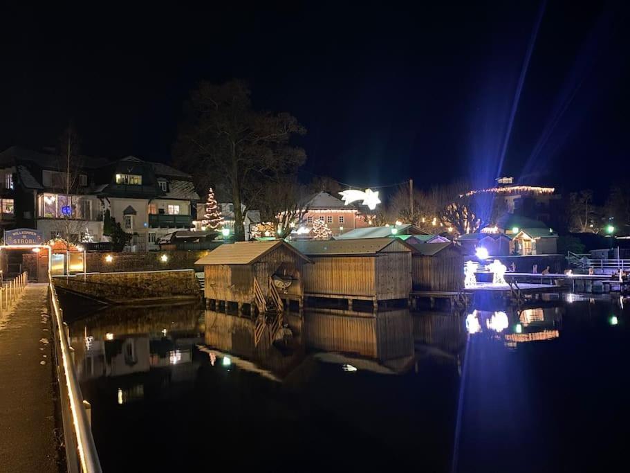 Schoene Ferienwohnung Mit Wolfgangseeblick Strobl Esterno foto
